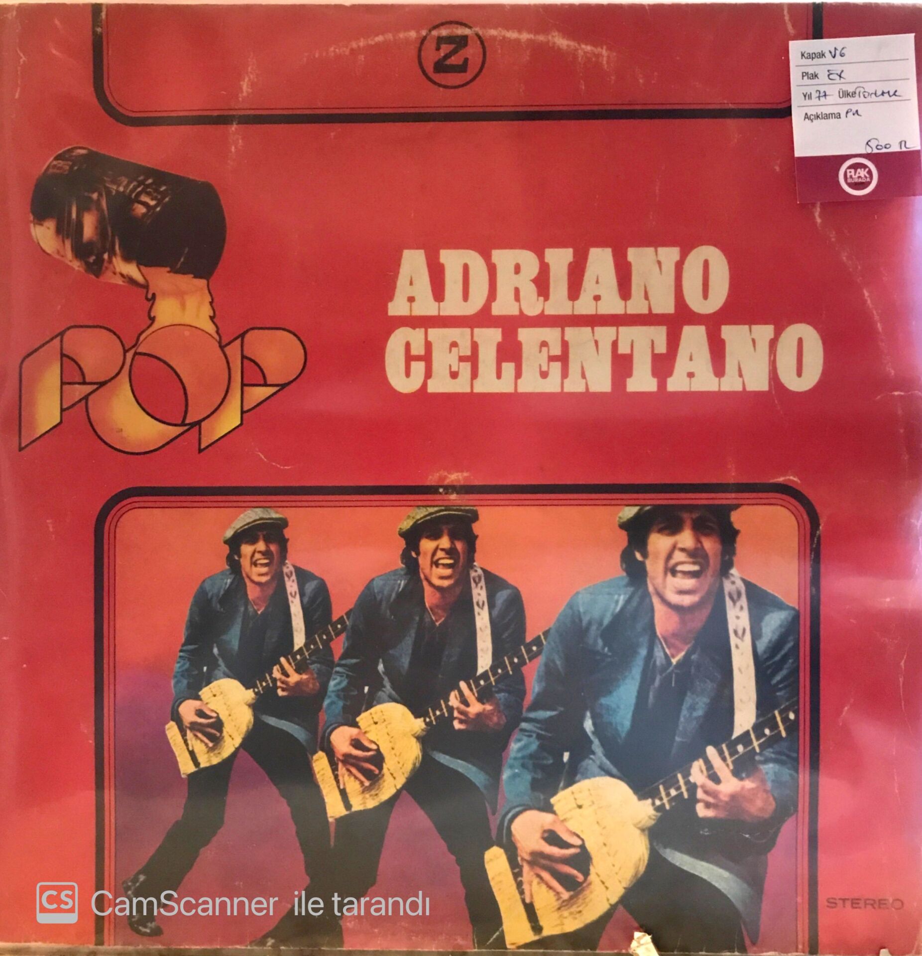 Adriano Celentano Disco Dance LP