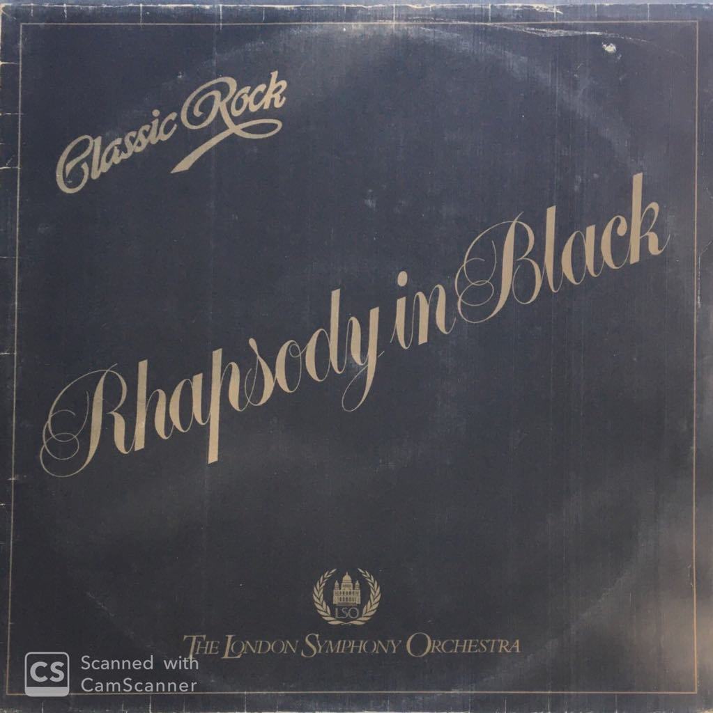 The London Symphony Orchestra Classic Rock Rhapsody In Black LP