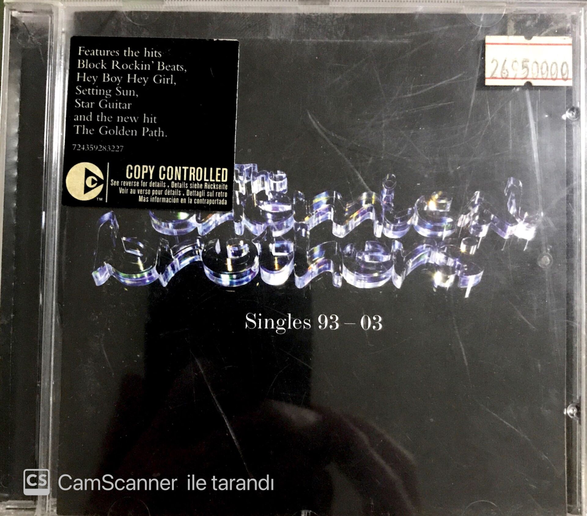 The Chemical Brothers Singles 93-03 CD