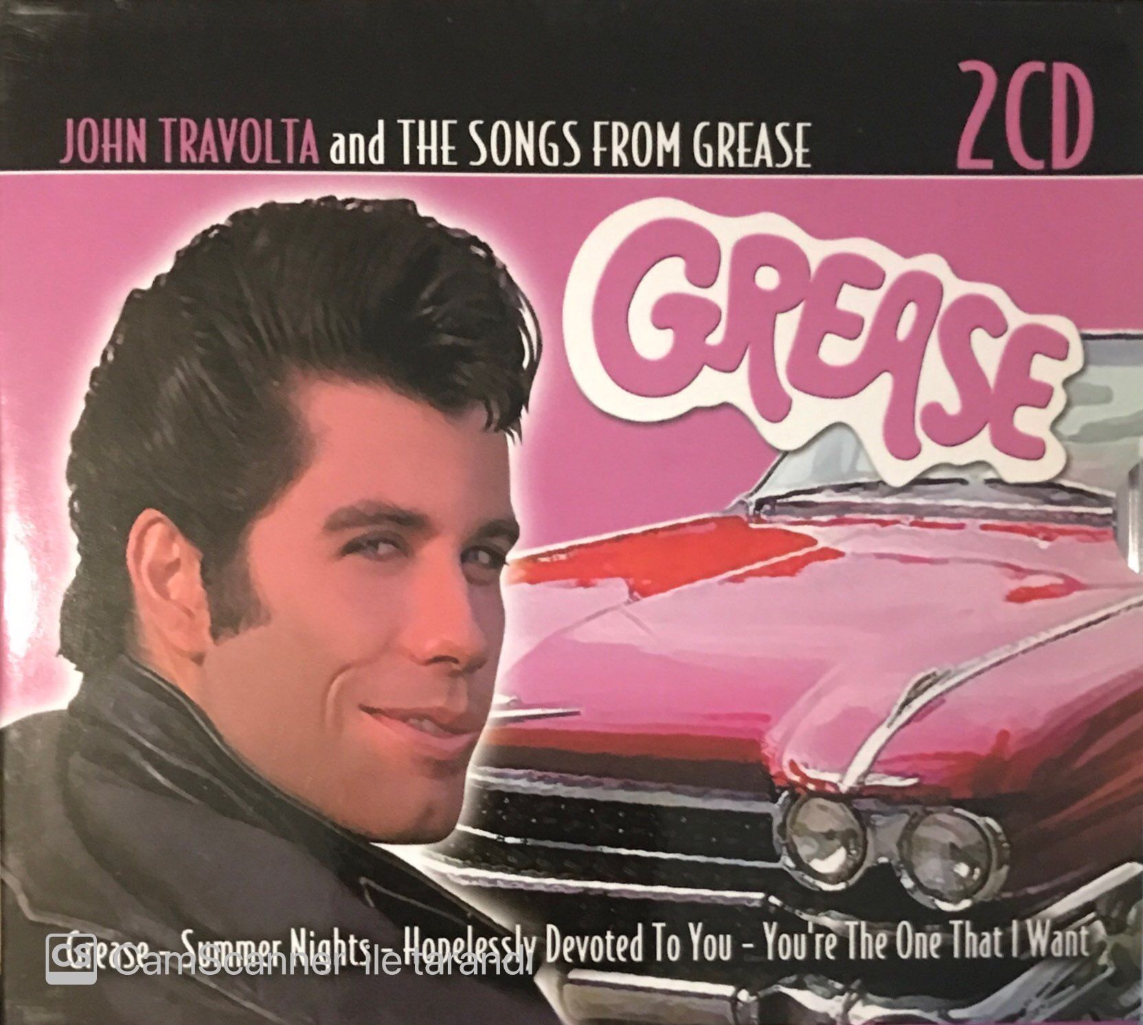 John Travolta And The Songs From Grease 2'li CD