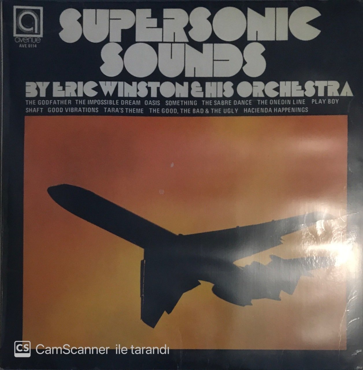 Supersonic Sounds By Eric Winston His Orchestra LP