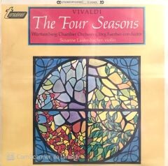 Vivaldi Württemberg Chamber Orchestra Jörg Faerber, Susanne Lautenbacher ‎– The Four Seasons LP