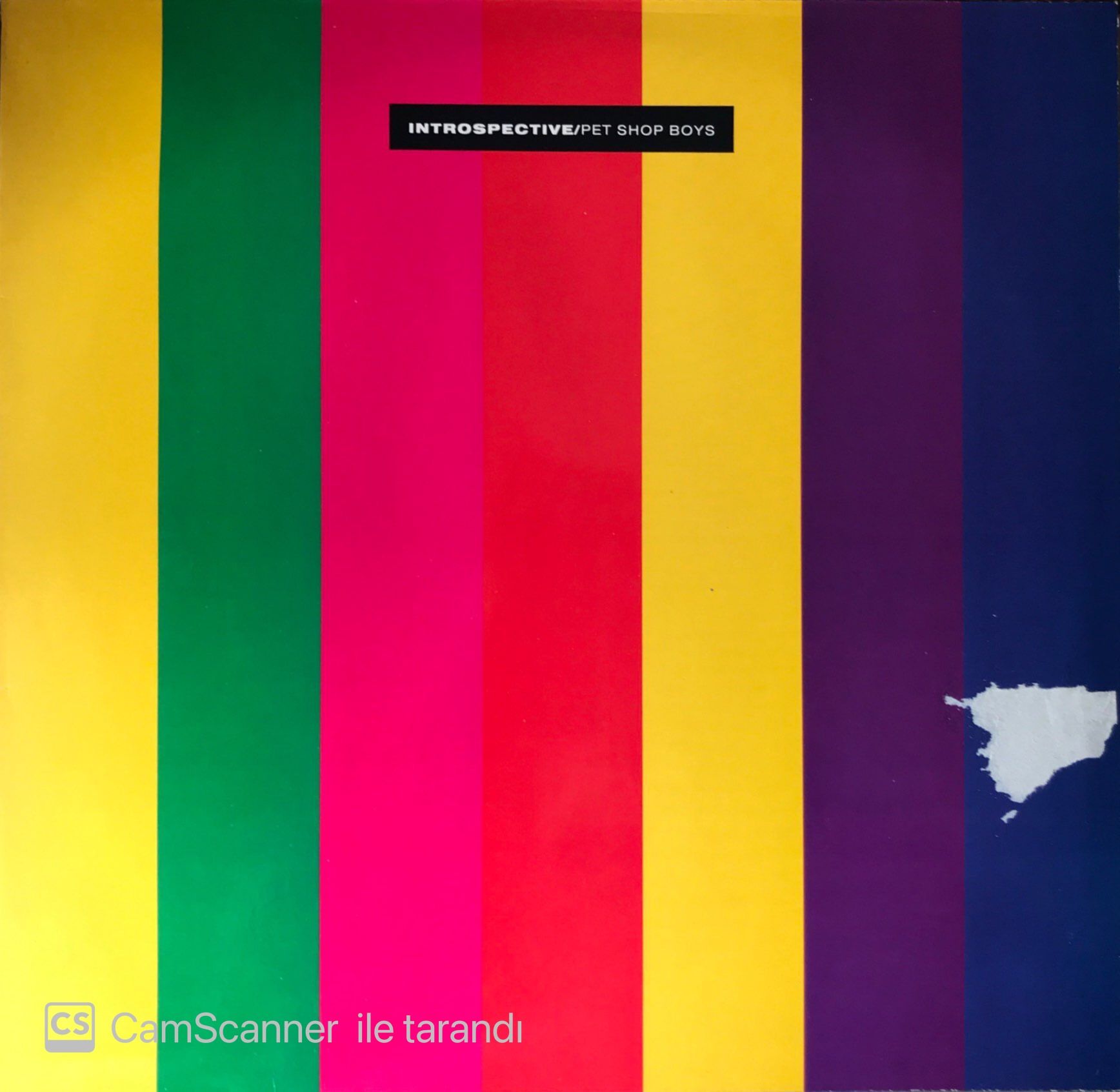 Pet Shop Boys Introspective LP