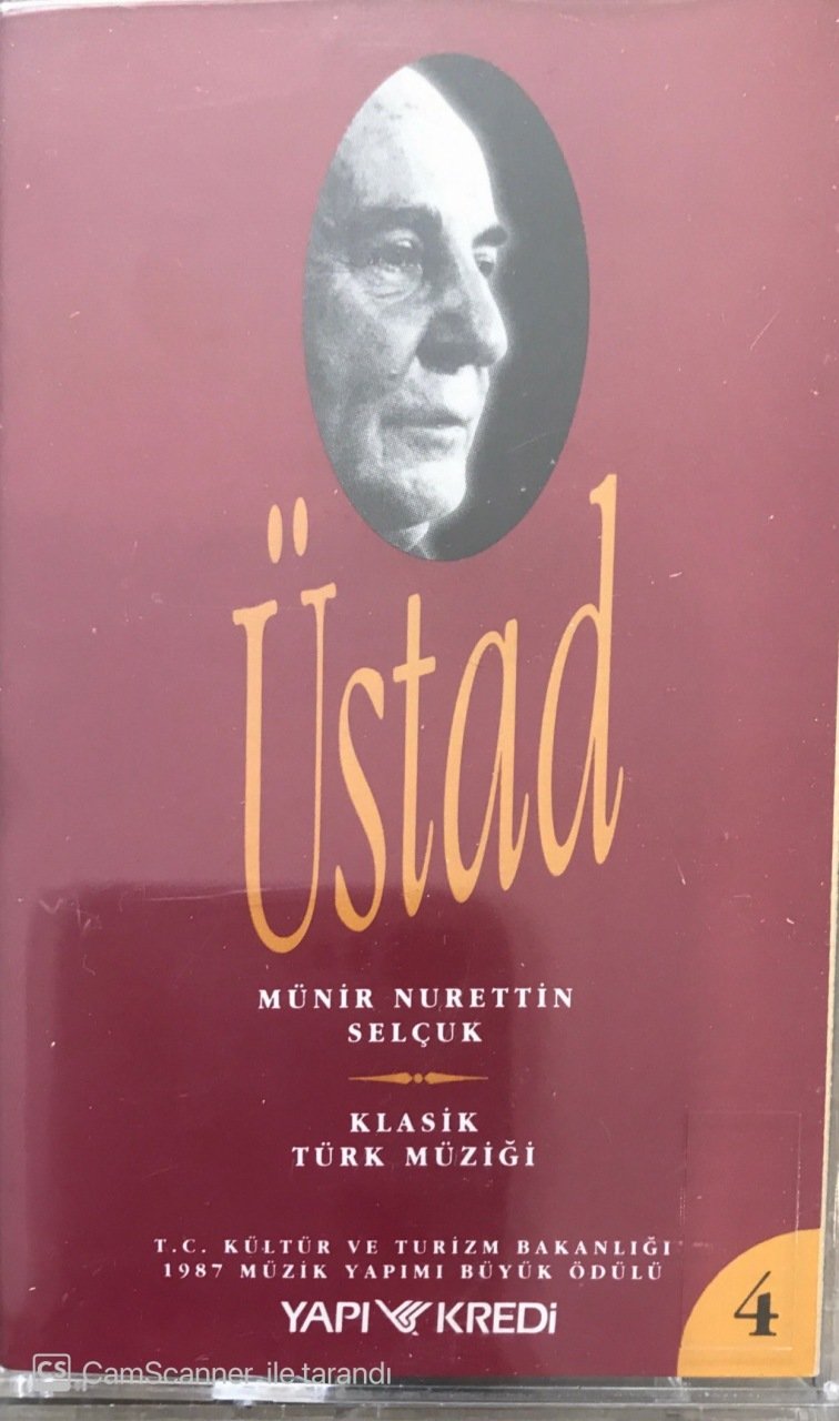 Üstad Münir Nurettin Selçuk Klasik Türk Müziği 4 KASET