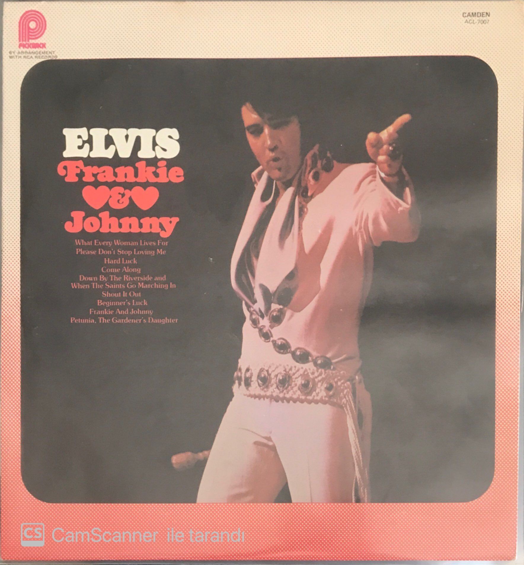 Elvis Presley Frankie & Johnny LP