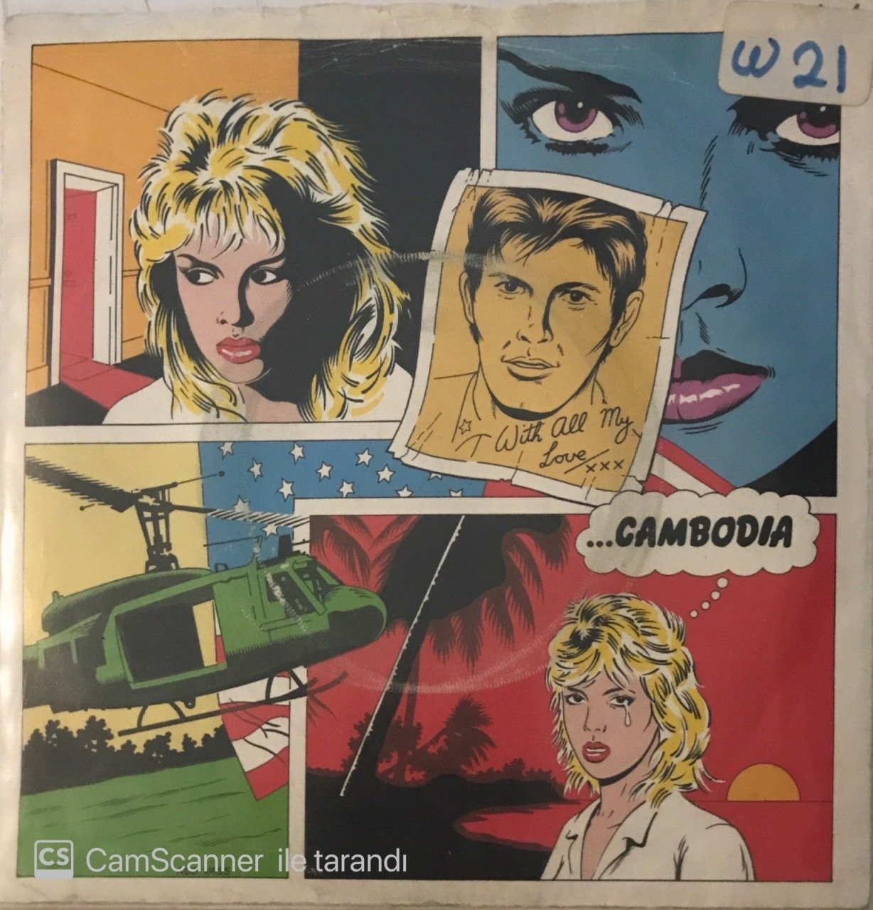 Kim Wilde Cambodia 45lik