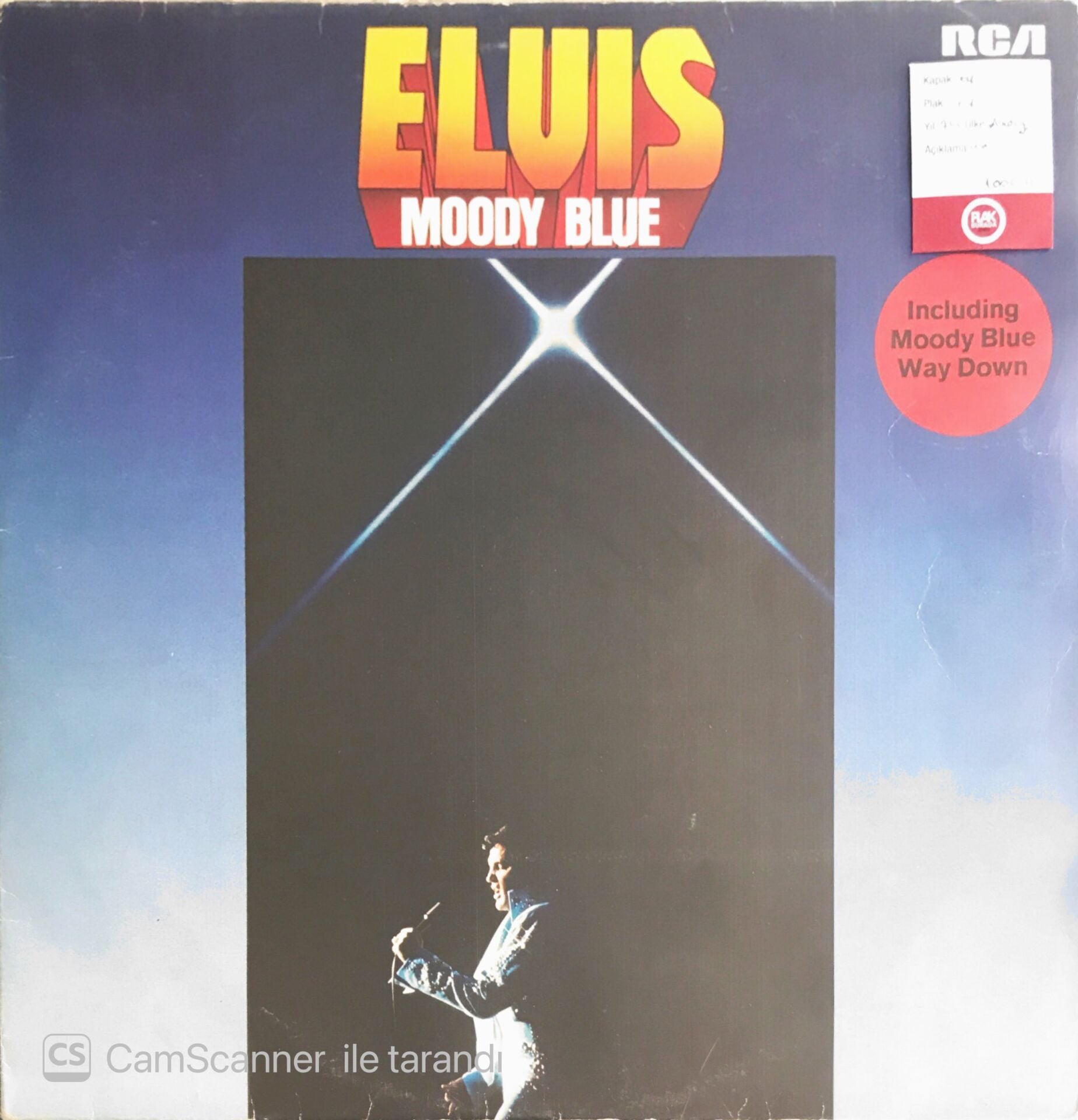 Elvis Presley – Moody Blue - LP