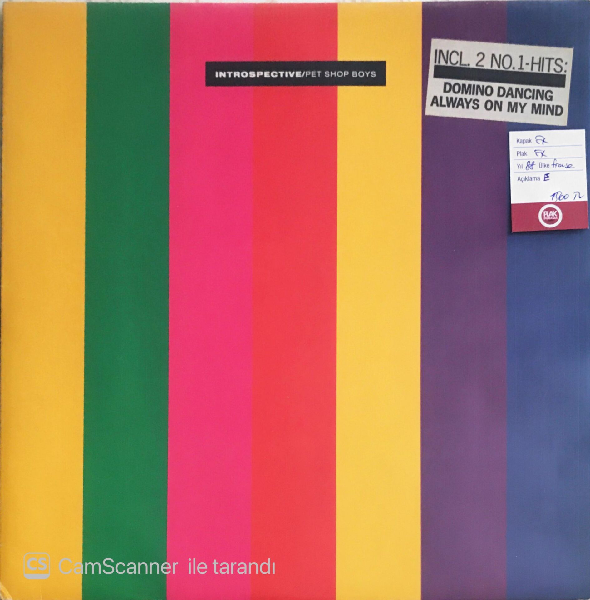 Pet Shop Boys - Introspective - LP