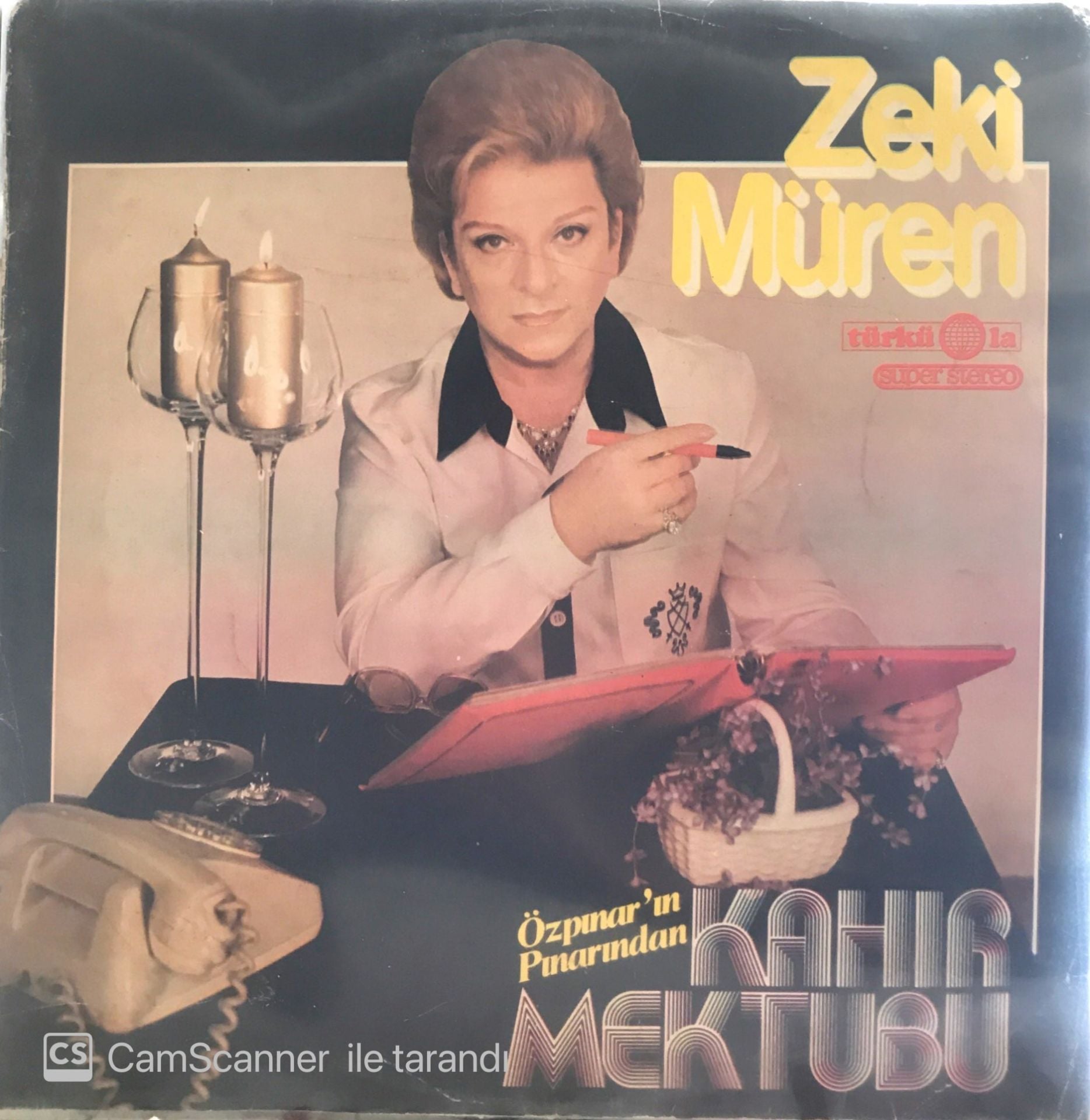 Zeki Müren - Kahır Mektubu LP