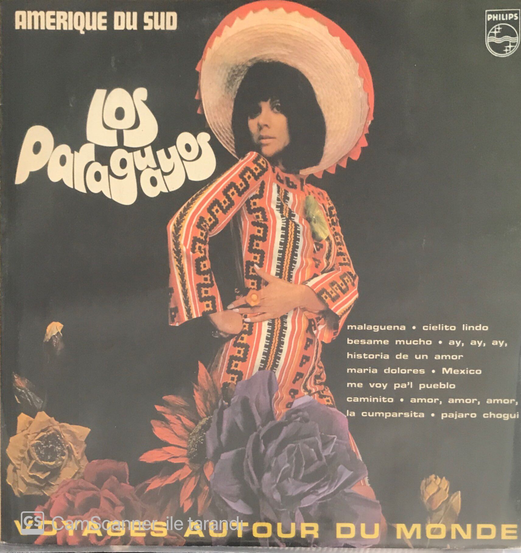 Los Paraguayos Amerique Du Sud LP