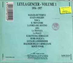 Leyla Gencer - Volume 1 - CD