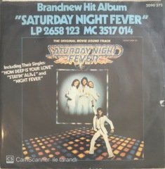 Bee Gees Saturday Night Fever The Original Movie Soundtrack 45lik