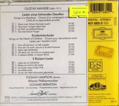Mahler: Lieder Eines Fahrenden Gesellen - Rückert - Lieder Hampson - Wiener  Philharmoniker - CD