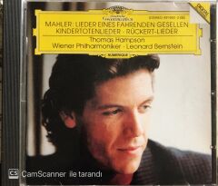 Mahler: Lieder Eines Fahrenden Gesellen - Rückert - Lieder Hampson - Wiener  Philharmoniker - CD