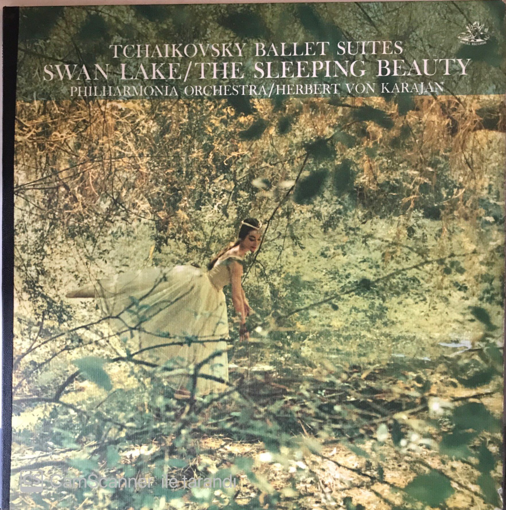 Herbert von Karajan, Philharmonia Orchestra ‎– Tchaïkovsky Ballet Suites - Swan Lake / The Sleeping Beauty LP