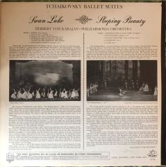Herbert von Karajan, Philharmonia Orchestra ‎– Tchaïkovsky Ballet Suites - Swan Lake / The Sleeping Beauty LP