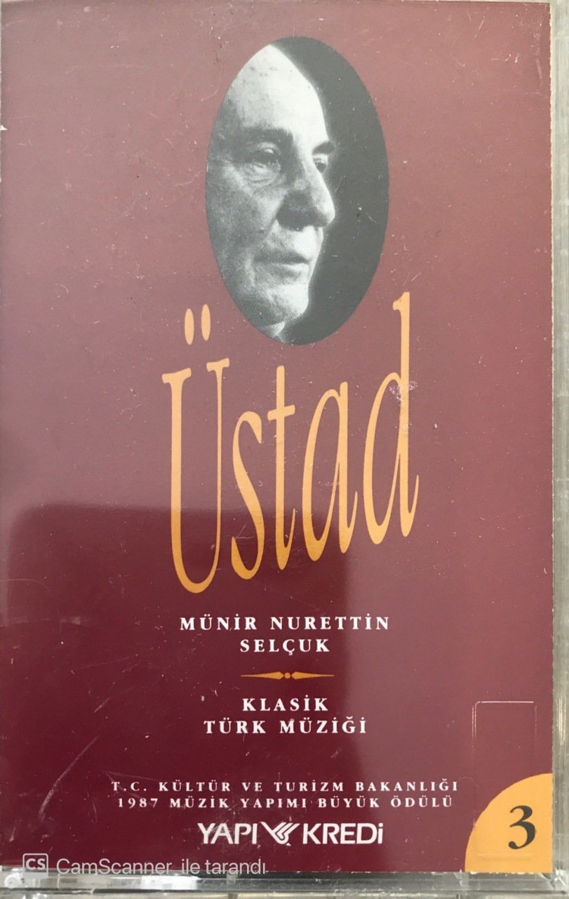 Üstad Münir Nurettin Selçuk Klasik Türk Müziği 3 KASET
