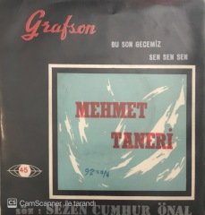 Mehmet Taneri Bu Son Gecemiz 45lik