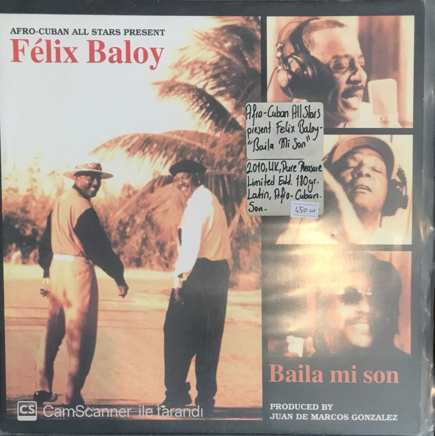 Afro-Cuban All Stars Present Felix Baloy LP