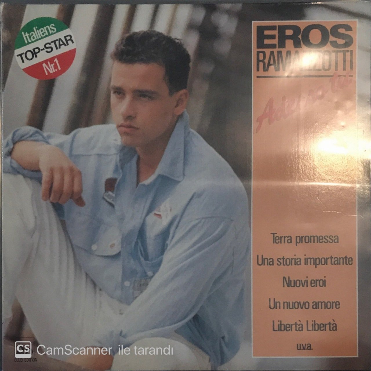 Eros Ramazzotti Adesso Tu LP