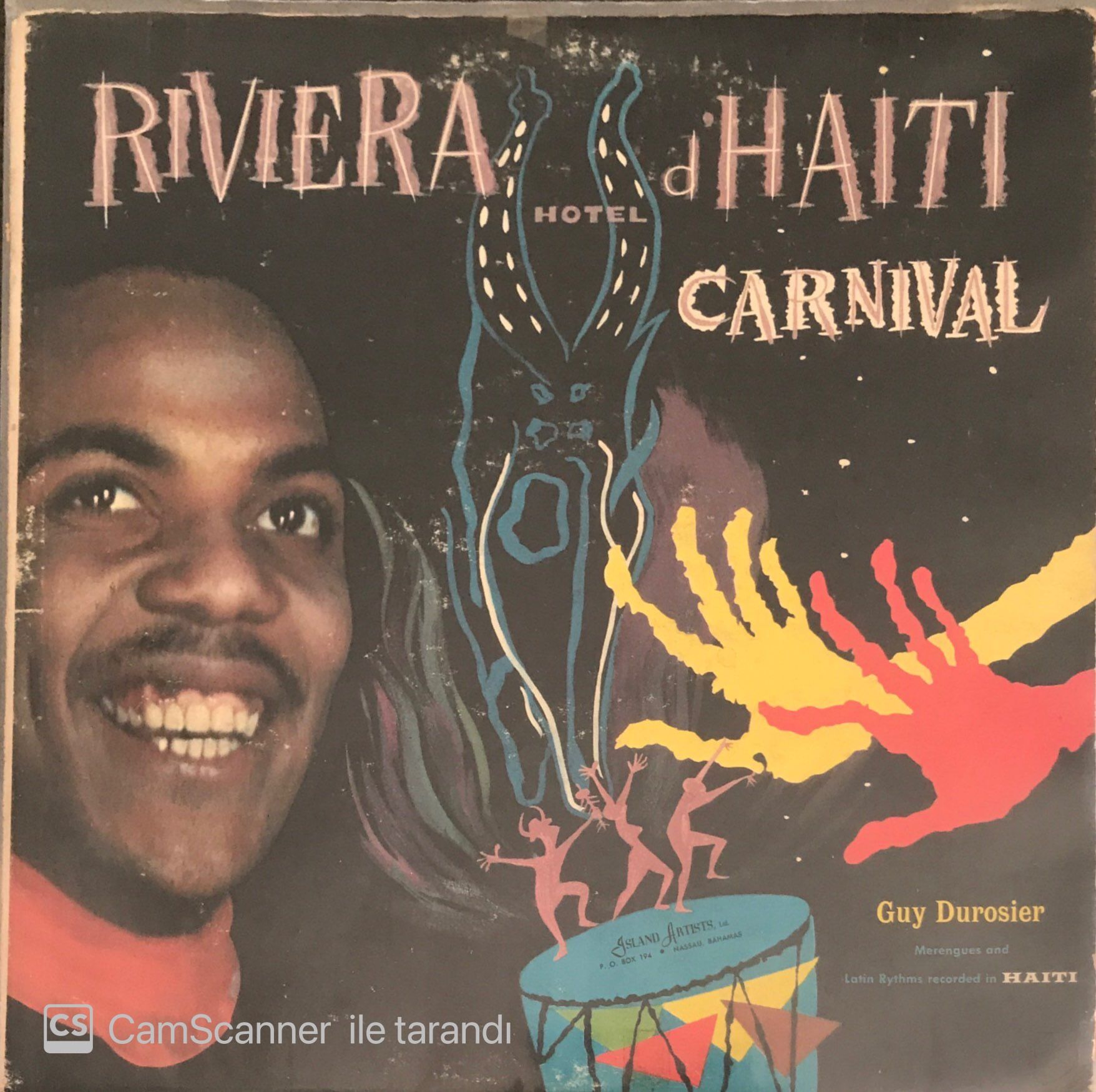 Guy Durosier Riviera D'Haiti Carnival LP