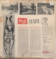 Guy Durosier Riviera D'Haiti Carnival LP