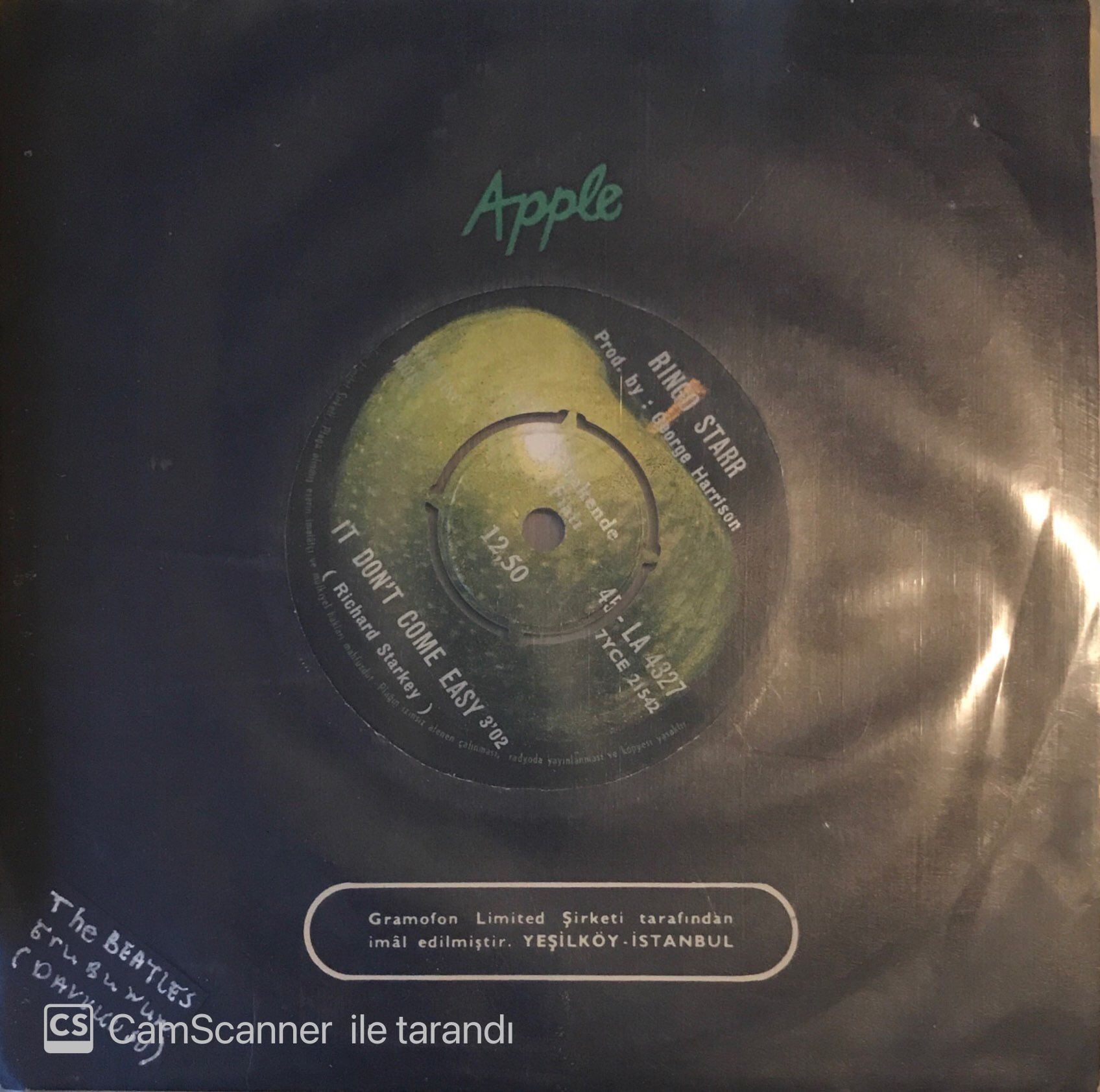 Ringo Starr - It Don't Come Easy 45lik