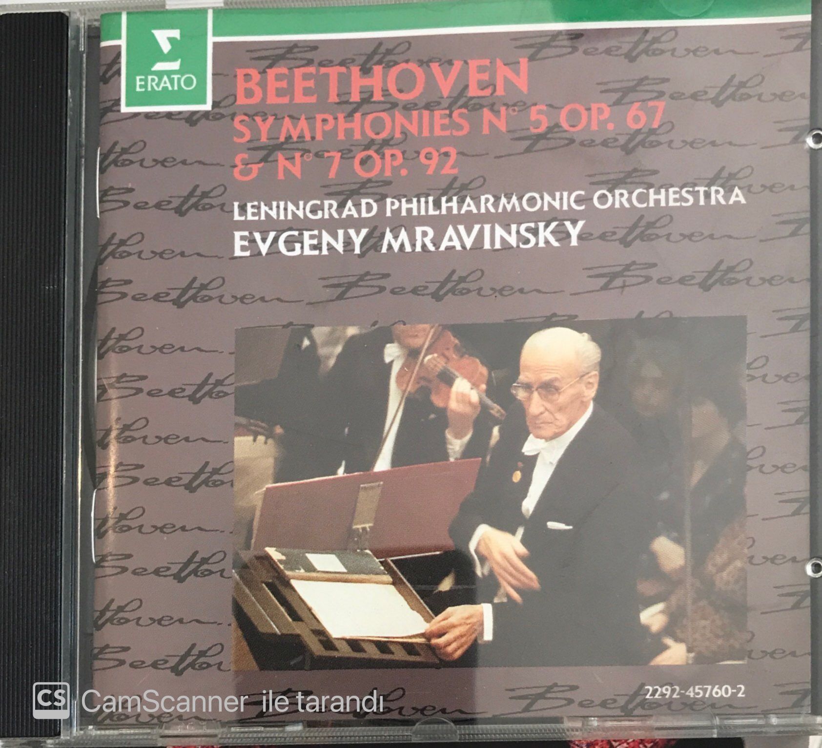 Beethoven Symphonies N'5 Op. 67 & N'7 Op. 92 CD