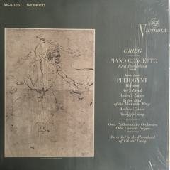 Grieg, Kjell Baekkelund Oslo Philharmonic Orchestra Odd Grüner-Hegge ‎ Piano Concerto / Music From Peer Gynt LP