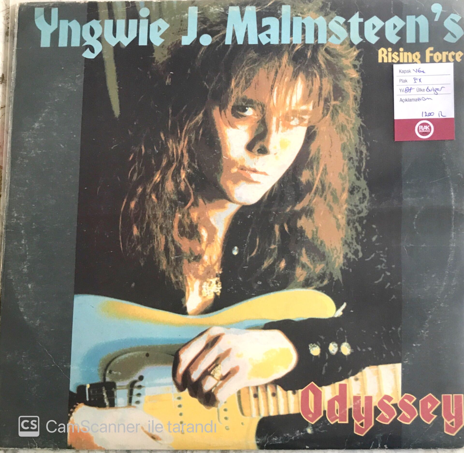 Yngwie J. Malmsteen's Rising Force LP