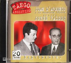 Juan D'arienzo - Canta Jorge Valdez -Tango Argentino - CD