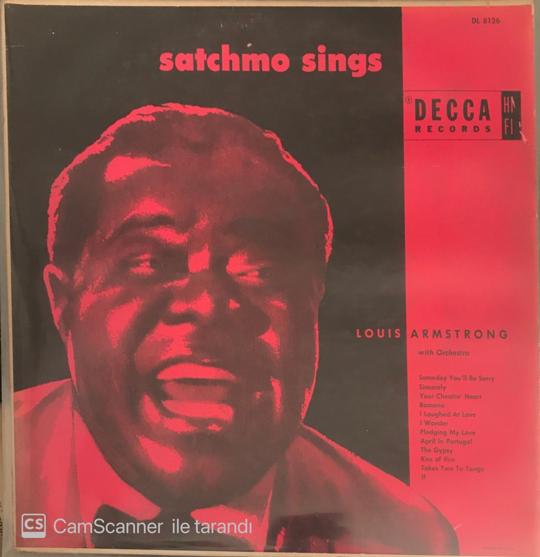 Satchmo Sings Louis Armstrong LP