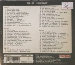Billie Holiday Quadromani 4'lü CD