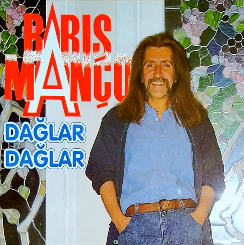Barış Manço Dağlar Dağlar Renkli LP