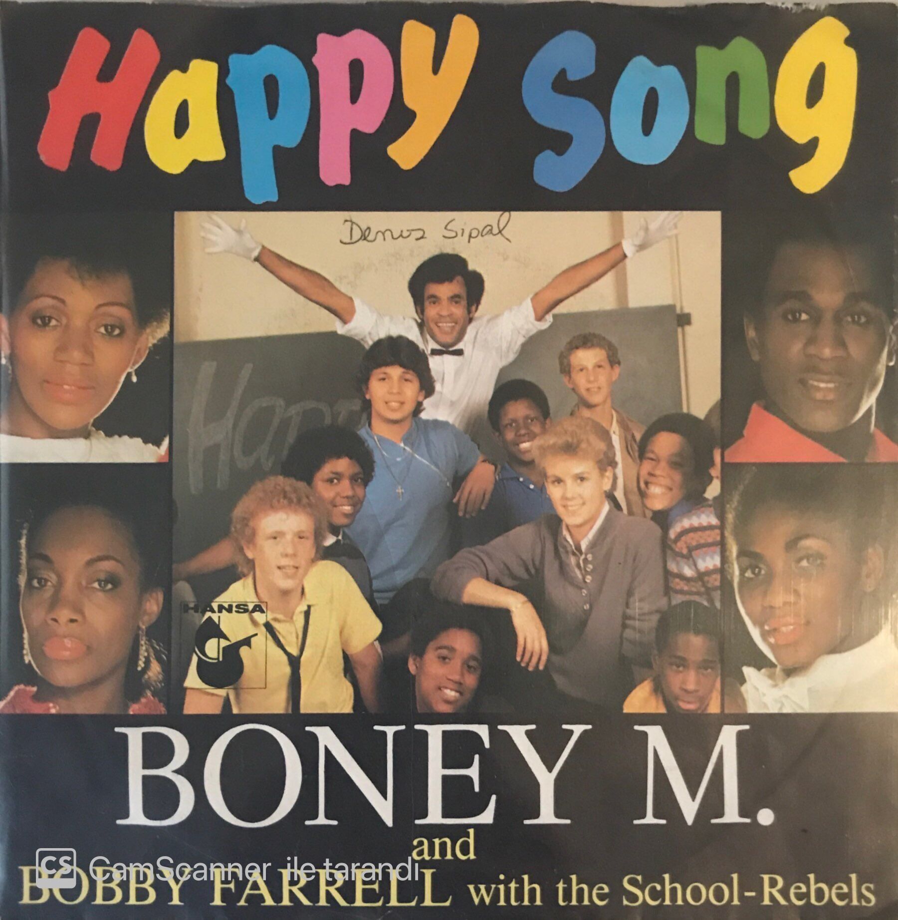 Boney M. And Bobby Farrell With The School Rebels Happy Song 45lik