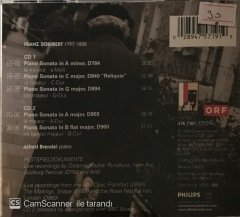 Schubert Piano Sonatas Alfred Brendel CD