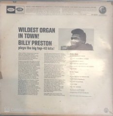 Billy Preston Wildest Organ In Town LP