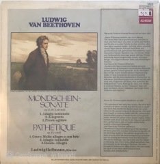 Beethoven Mondschein Sonate Pathetique LP