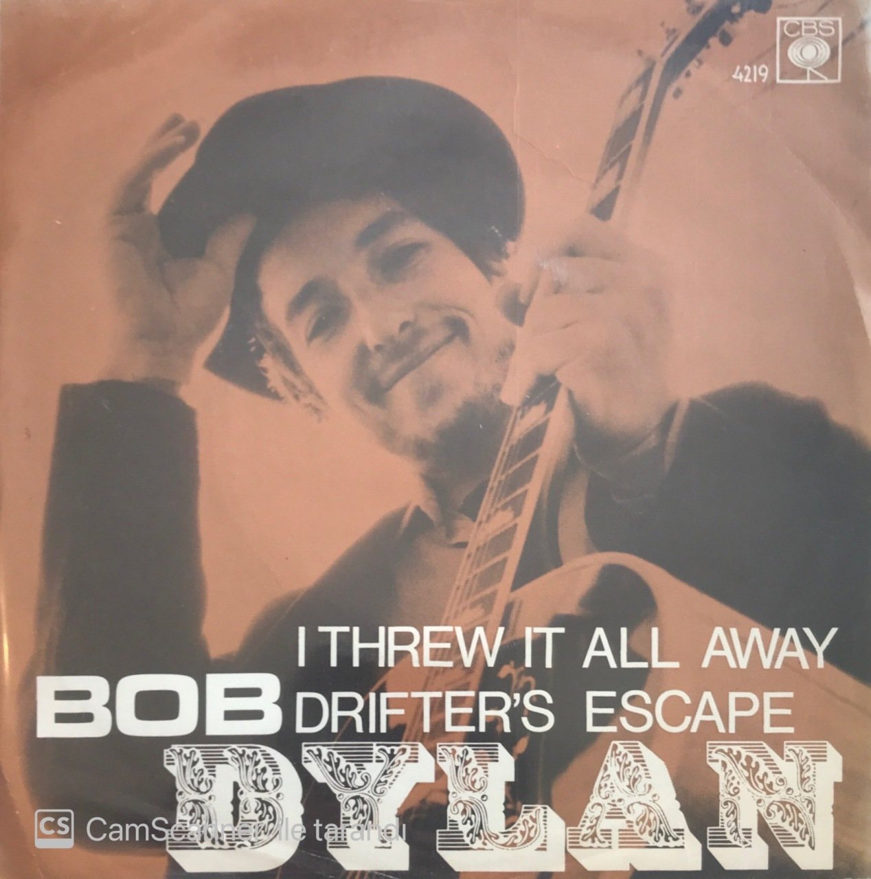 Bob Dylan I Threw It All Away 45lik