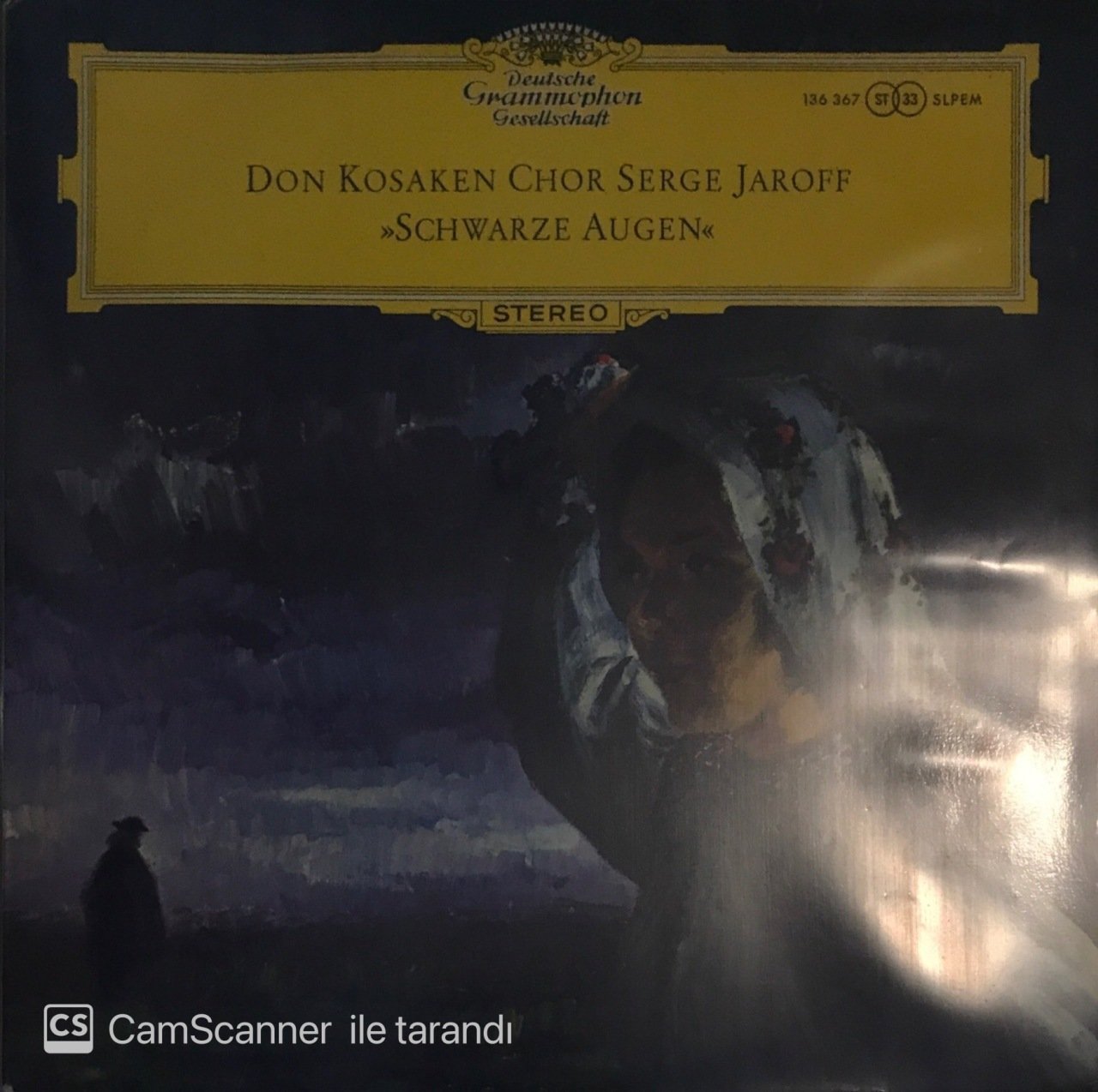 Don Kosaken Chor Serge Jaroff Schwarze Augen LP
