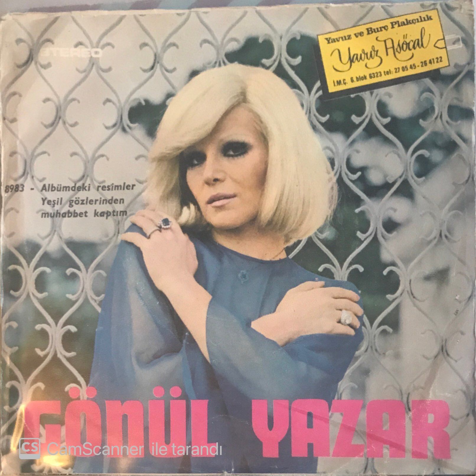 Gönül Yazar Albümdeki Resimler 45 lik