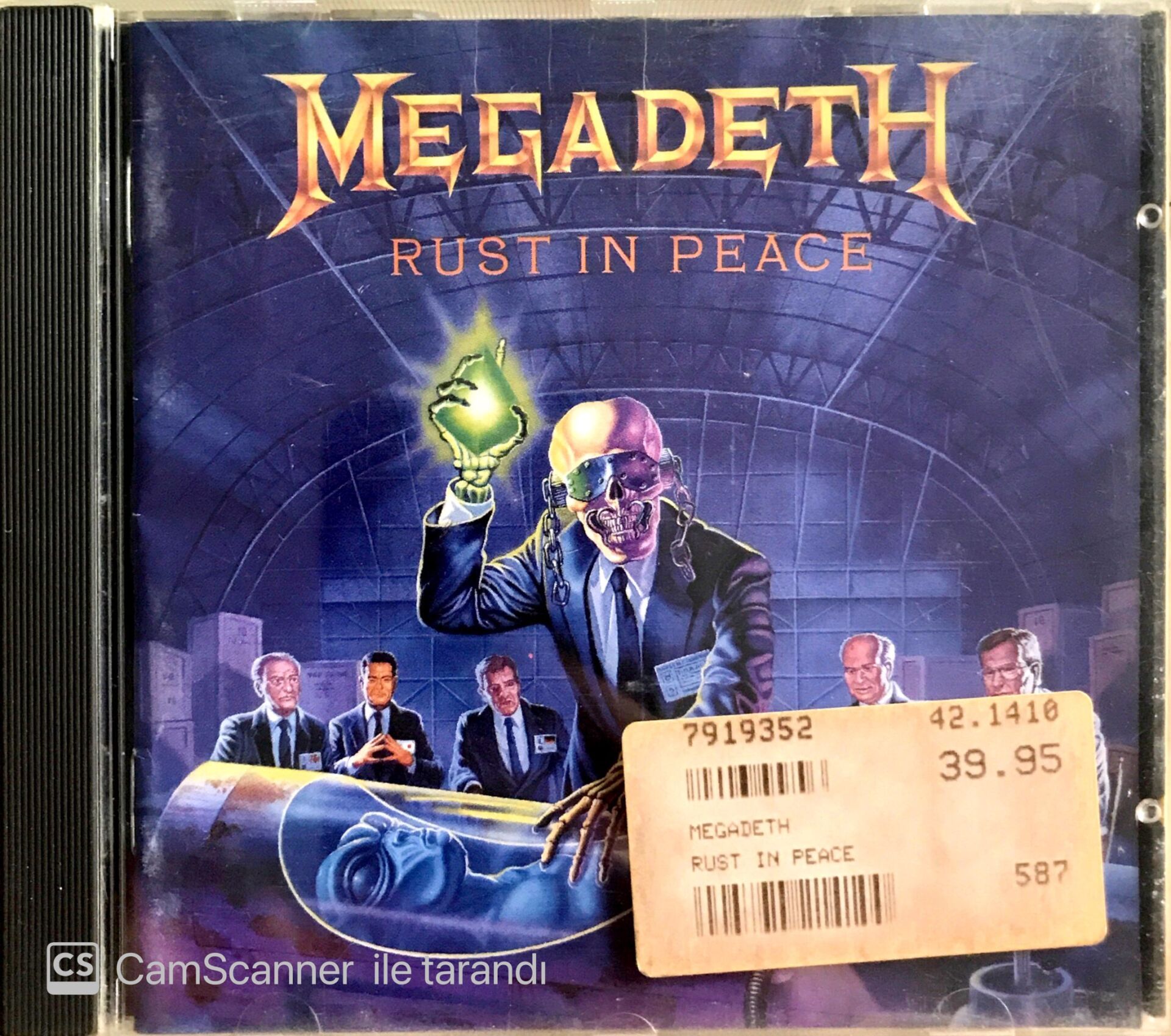 Megadeth / Rust In Peace CD