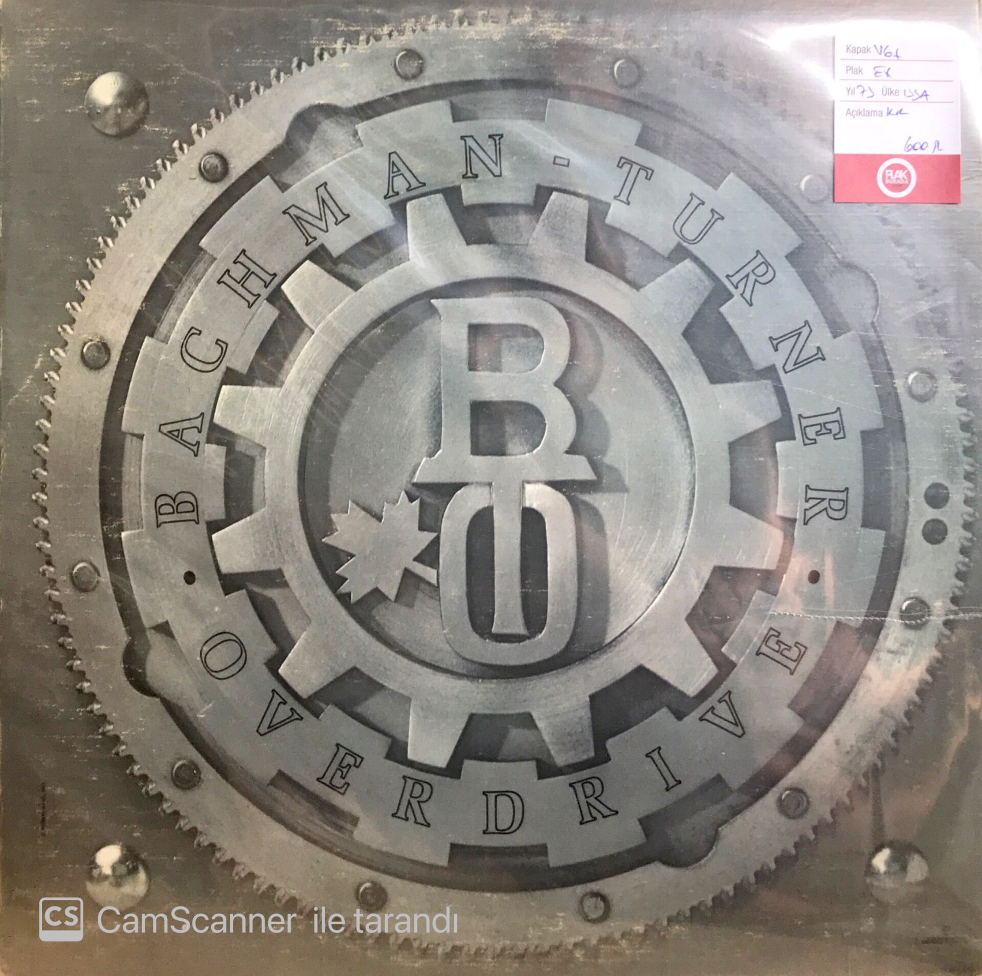 Bachman Turner Overdrive LP