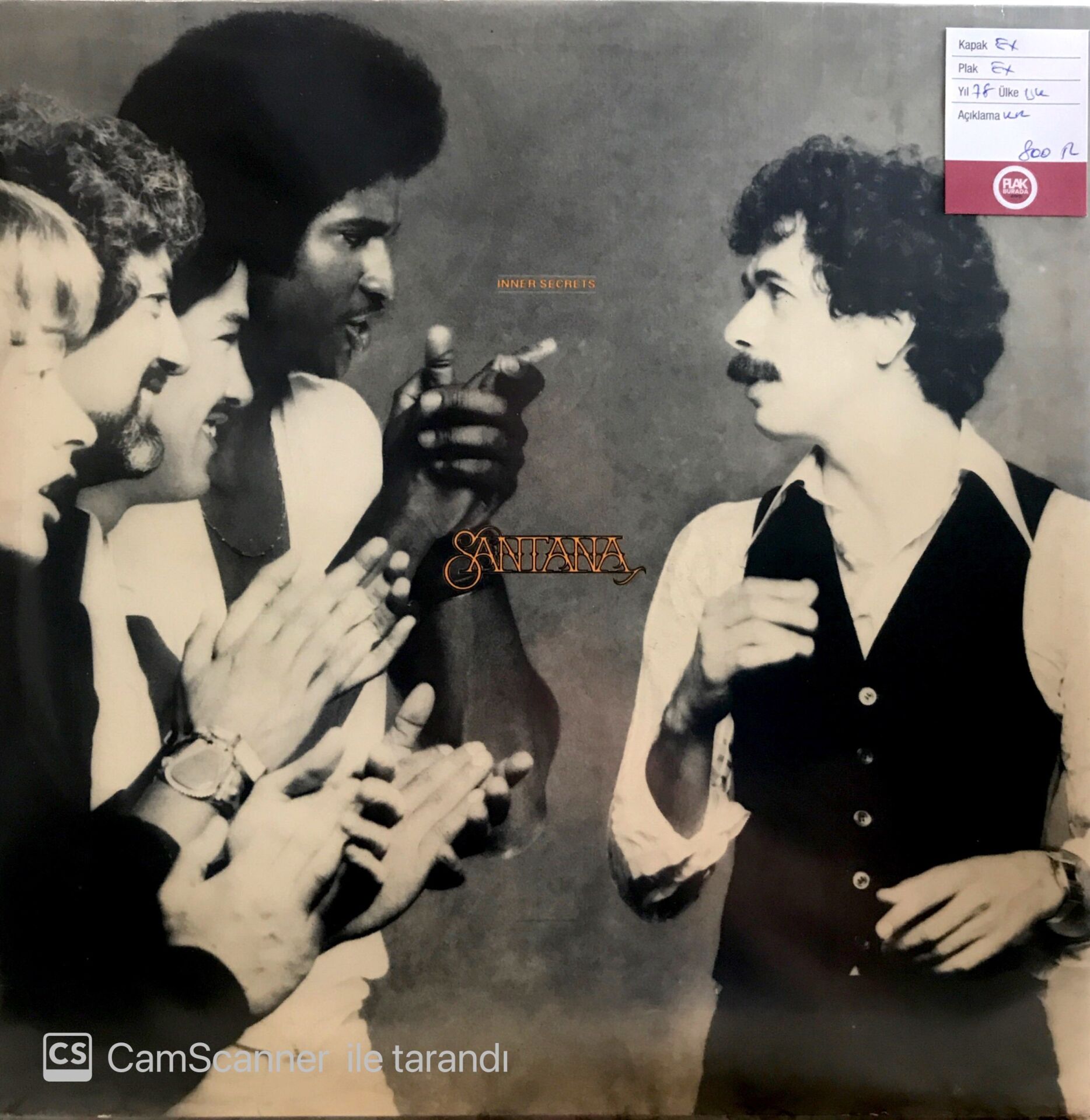 Santana Inner Secrets LP