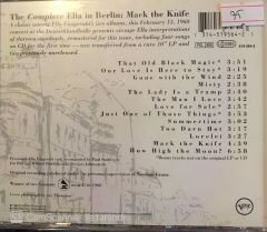Ella Fitzgerald - Ella In Berlin CD