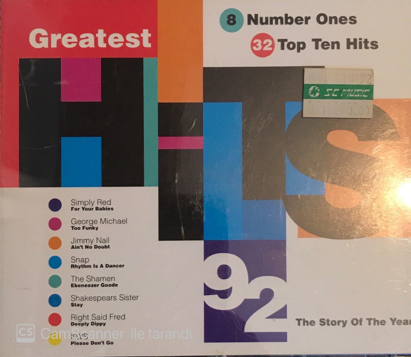 Greatest Hits 92  2 x CD