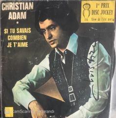 Chrıstıan Adam - Sı Tu Savaıs Combıen Je T'aıme 45lik