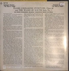Elgar Cockaigne Overture Opus 40 LP