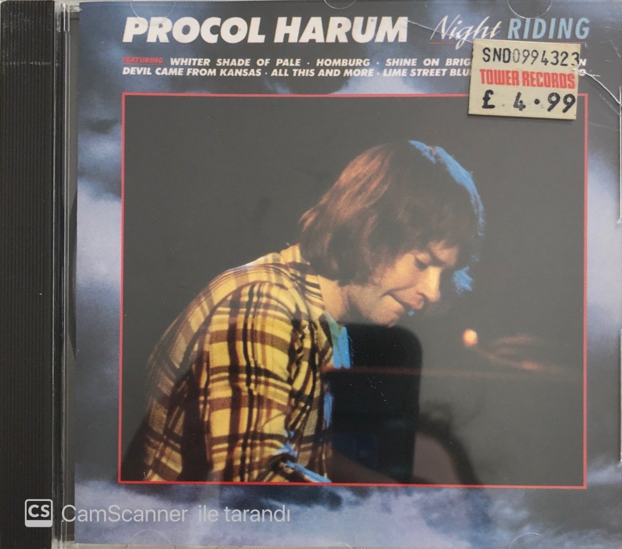 Procol Harum Night Riding CD