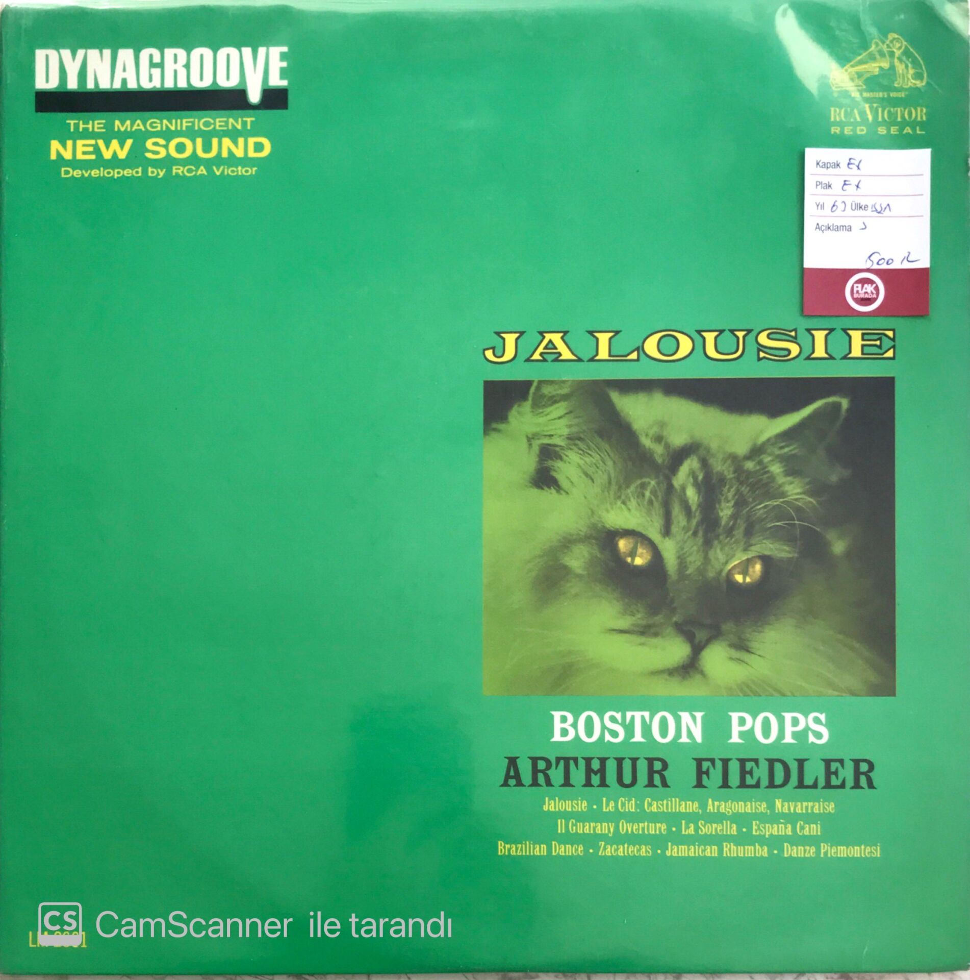 Arthur Fiedler Boston Pops - Jalousie LP